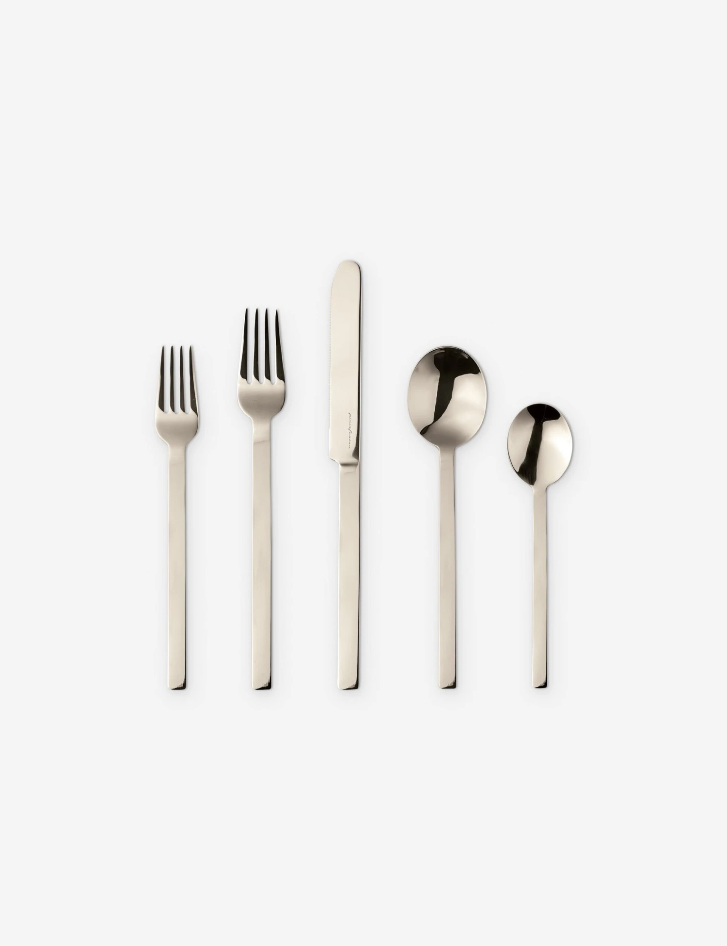 Stile Flatware 5-Piece Set By Mepra 1 Stile Flatware 5-Piece Set By Mepra