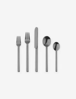 Stile Flatware 5-Piece Set By Mepra 17 Stile Flatware 5-Piece Set By Mepra -Home Furnishings Store 107522005ON