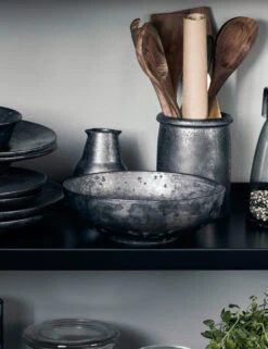 Weilan Low Serving Bowl, Black/Brown 10 Weilan Low Serving Bowl, Black/Brown -Home Furnishings Store 206260220 12