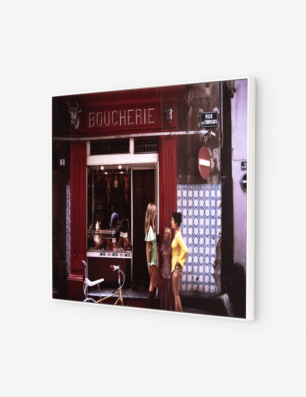 Saint-Tropez Boucherie Photography Print By Slim Aarons 2 Saint-Tropez Boucherie Photography Print By Slim Aarons - Image 2