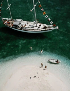 Charter Ketch Photography Print By Slim Aarons -Home Furnishings Store 236275 001 DET 2