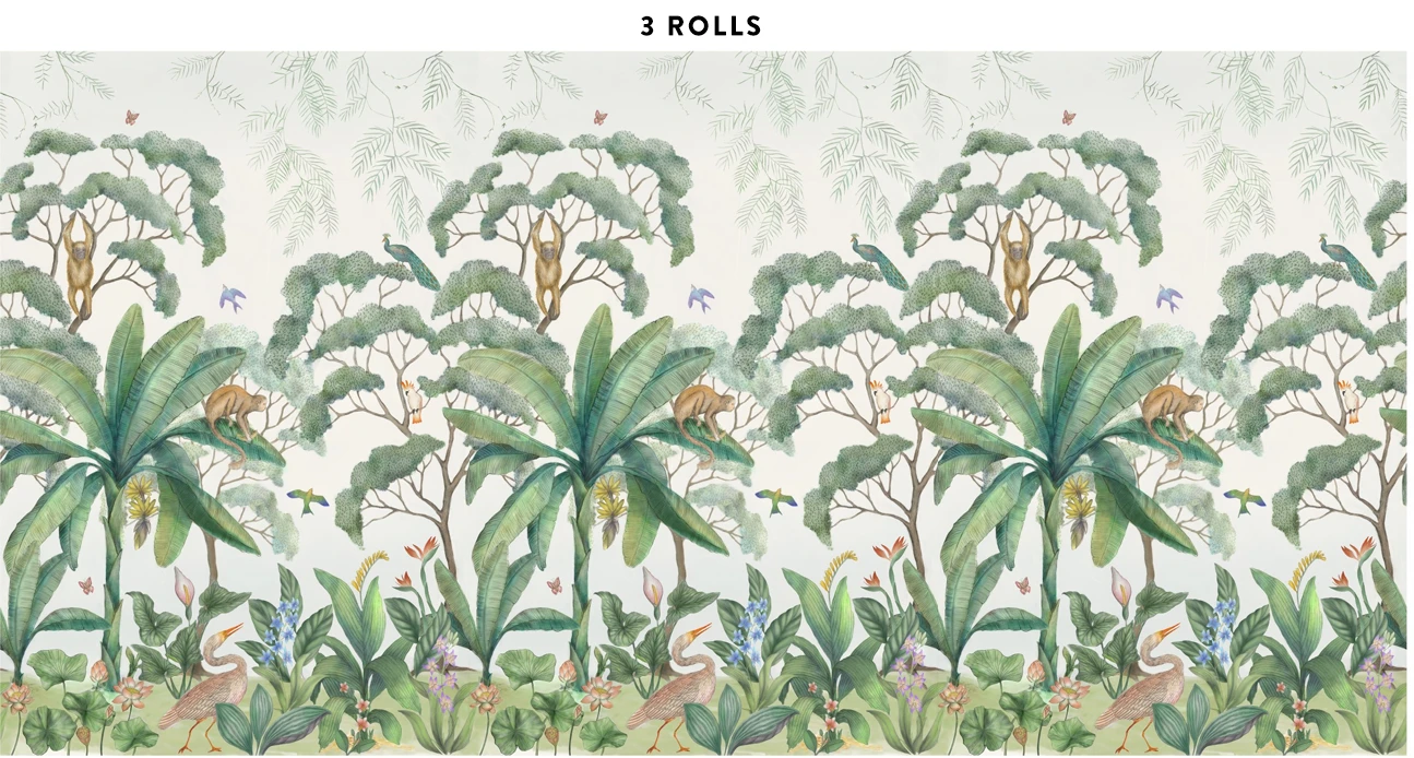 Jungle Wallpaper Mural 8 Jungle Wallpaper Mural - Image 8