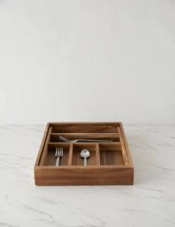 Acacia Expandable Drawer Insert By NEAT Method -Home Furnishings Store ACACIAExpandableDRAWERINSERT Flatware 15264