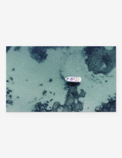 Aerial Ocean Bliss Photography Print By Ingrid Beddoes -Home Furnishings Store AerialOceanBlissunframed