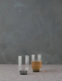 Aita Glass (Set Of 2) By Hudson Wilder -Home Furnishings Store AitaSmokeBaseTallGlass setof211945