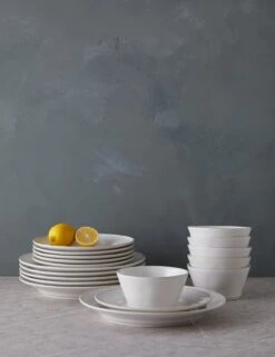 Beja Dinnnerware 18-Piece Set By Costa Nova -Home Furnishings Store BejaDinnnerware18 PieceSetbyCostaNova Cream 15675