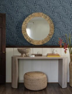 Paquita Round Mirror -Home Furnishings Store BequiaWallpaper Malene DARK 3 SITECROP 92ab01c1 e17f 4927 bd5e 3356aff3caf4