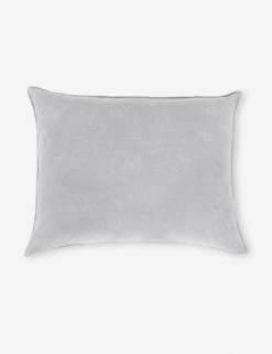 Bianca Velvet Oversized Pillow By Pom Pom At Home -Home Furnishings Store Biancagreybigpillowcopy