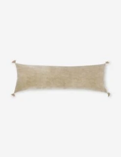 Bianca Velvet Pillow By Pom Pom At Home -Home Furnishings Store Biancanaturallong