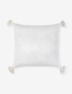 Bianca Velvet Pillow By Pom Pom At Home -Home Furnishings Store Biancawhite20copy