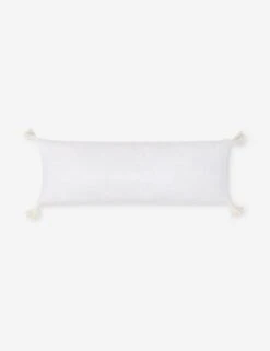 Bianca Velvet Pillow By Pom Pom At Home -Home Furnishings Store Biancawhitelong