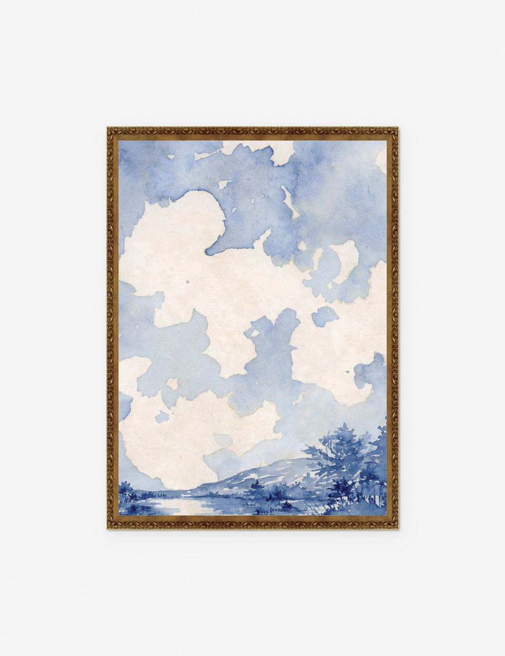 Blue Landscape Print By Laurel-Dawn Latshaw 1 Blue Landscape Print By Laurel-Dawn Latshaw