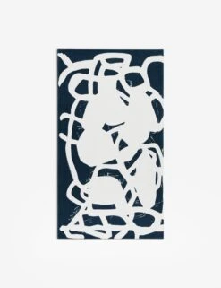 Seville Abstract Wall Art By ZBC House 20 Seville Abstract Wall Art By ZBC House -Home Furnishings Store Blue Blue 30 x53.5 L04727785099