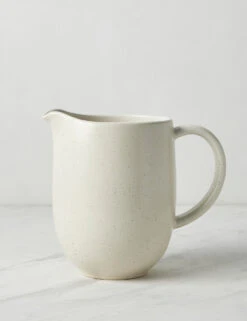 Pacifica Pitcher By Casafina -Home Furnishings Store CasafinaPacificaPitcher Vanilla 2923