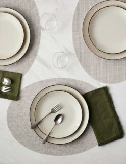 Mini Basketweave Oval Placemat (Set Of 4) By Chilewich -Home Furnishings Store ChilewichMiniBasketweaveOvalPlacemat Parchment Setof4 6248 3ddc0c51 ba18 43ff b85c 64385c160b6a