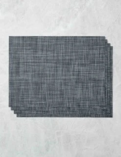 Mini Basketweave Rectangle Placemat (Set Of 4) By Chilewich 20 Mini Basketweave Rectangle Placemat (Set Of 4) By Chilewich -Home Furnishings Store ChilewichMiniBasketweaveRectanglePlacemat CoolGrey Setof4 0858 59b63ff6 b013 46d7 8665 5b4347698ab8