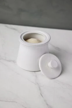 Friso Sugar Bowl, White By Costa Nova 9 Friso Sugar Bowl, White By Costa Nova -Home Furnishings Store CostaNovaFrisoSugar White 0749