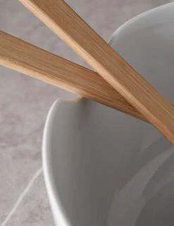 Dine Bowl + Oak Servers By LSA International 5 Dine Bowl + Oak Servers By LSA International -Home Furnishings Store DINEBowlandOakServers Curved 12226