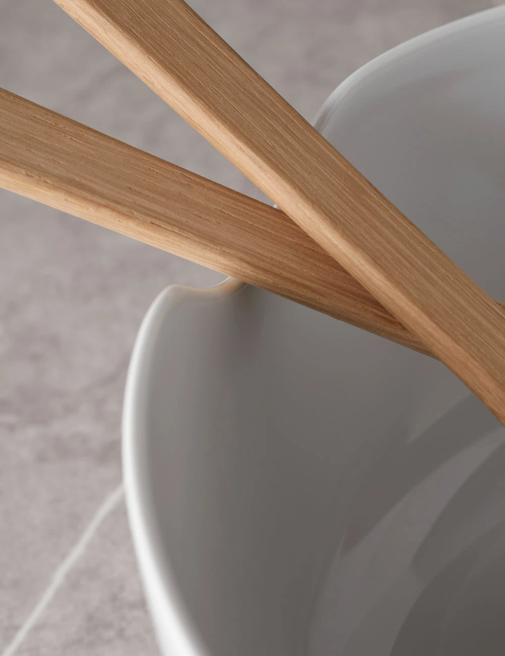 Dine Bowl + Oak Servers By LSA International 3 Dine Bowl + Oak Servers By LSA International - Image 3