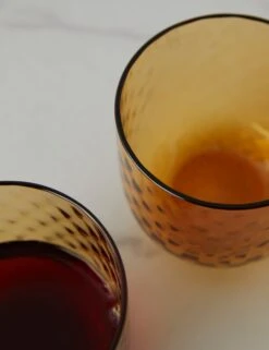 Dapple Tumbler (Set Of 2) By LSA International -Home Furnishings Store DappleTumbler SunAmberbyLSAInternational A0655654 17562