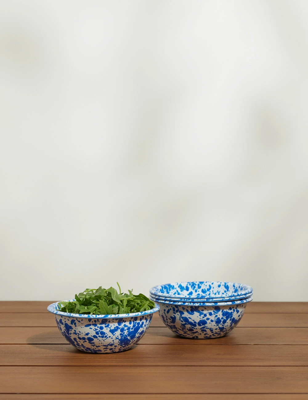 Enamelware Cereal Bowl (Set Of 4) By Crow Canyon 1 Enamelware Cereal Bowl (Set Of 4) By Crow Canyon