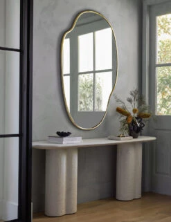 Puddle Mirror By Sarah Sherman Samuel 23 Puddle Mirror By Sarah Sherman Samuel -Home Furnishings Store EntrywayVignette 6030 V3 SITECROP