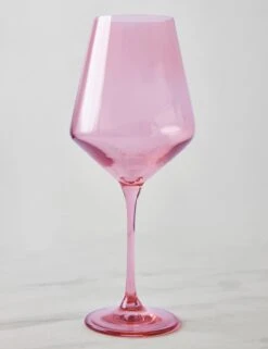 Stemware (Set Of 2) By Estelle Colored Glass -Home Furnishings Store EstelleColoredGlassWineGlass Blush Setof2 7906 c6e0fd39 f7a1 4ffc a94a 4c272098a76f