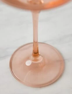 Stemware (Set Of 2) By Estelle Colored Glass -Home Furnishings Store EstelleColoredGlassWineGlass Blush Setof2 7907