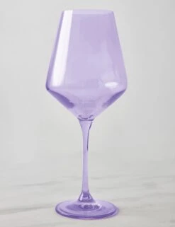 Stemware (Set Of 2) By Estelle Colored Glass -Home Furnishings Store EstelleColoredGlassWineGlass Lav Setof2 7906