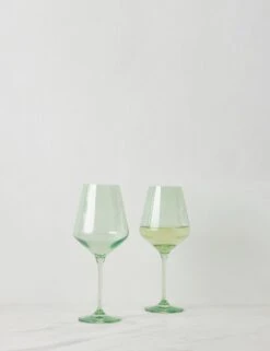 Stemware (Set Of 2) By Estelle Colored Glass -Home Furnishings Store EstelleColoredGlassWineGlass Mint Setof2 7912 d3b9c43f 024a 41bf 8f1d c7f02a4c8582