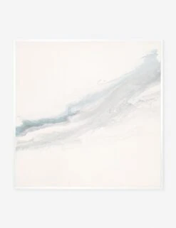 Exhale Print By Rachel Taggart -Home Furnishings Store ExhaleWhiteFloatFrame