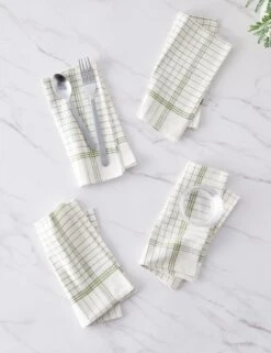 French Lattice Napkins (Set Of 4) By Heather Taylor Home 17 French Lattice Napkins (Set Of 4) By Heather Taylor Home -Home Furnishings Store FrenchLattice Olive Napkins Setof4 15961
