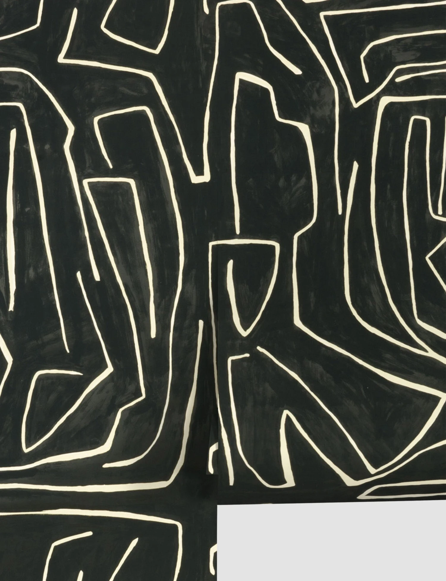 Graffito Wallpaper By Kelly Wearstler 1 Graffito Wallpaper By Kelly Wearstler