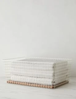 Grid Basket By NEAT Method 30 Grid Basket By NEAT Method -Home Furnishings Store GridBasket Large Bone 15351 1e3de88f 4753 4ec8 866a 64ebd2ad4671