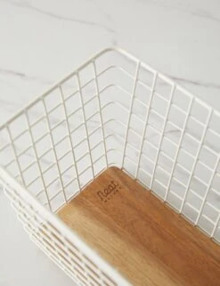 Grid Basket By NEAT Method 24 Grid Basket By NEAT Method -Home Furnishings Store GridBasket Small Bone 15339 eb5e95f5 8b87 4da6 b10a 60a1d7f68b82