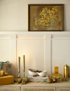 Yellow/Orange Flower With Border Print By Hannah Borger Overbeck 5 Yellow/Orange Flower With Border Print By Hannah Borger Overbeck -Home Furnishings Store HannahSideboard 14745 Swatch SITECROP