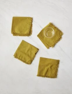 Essential Cotton Cocktail Napkins (Set Of 4) By Hawkins New York -Home Furnishings Store HawkinsNewYorkEssentialSetof4CottonCocktailNapkins Mustard 6239 1a61dd10 cc5c 44df ba7d e477b6a038c1