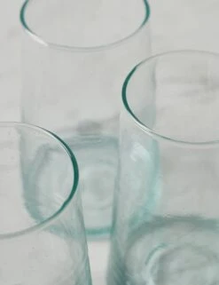 Recycled Glass Tumbler (Set Of 4) By Hawkins New York -Home Furnishings Store HawkinsNewYorkRecycledGlassTumbler Large Setof4 5572