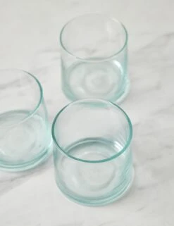 Recycled Glass Tumbler (Set Of 4) By Hawkins New York -Home Furnishings Store HawkinsNewYorkRecycledGlassTumbler Medium Setof4 5548