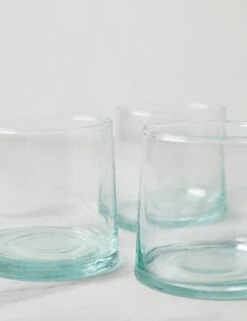 Recycled Glass Tumbler (Set Of 4) By Hawkins New York -Home Furnishings Store HawkinsNewYorkRecycledGlassTumbler Medium Setof4 5549