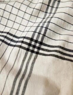 French Lattice Tablecloth By Heather Taylor Home -Home Furnishings Store HeatherTaylorHomeFrenchLattice BlackSmallTablecloth4 8eb38f76 22b9 44ae 83b8 4eeef18c570c