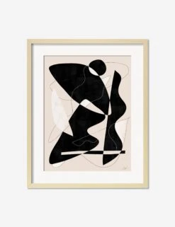 Intricate Black Print By Jan SkÃ¡celÃ­k -Home Furnishings Store IntricateNaturalFrame