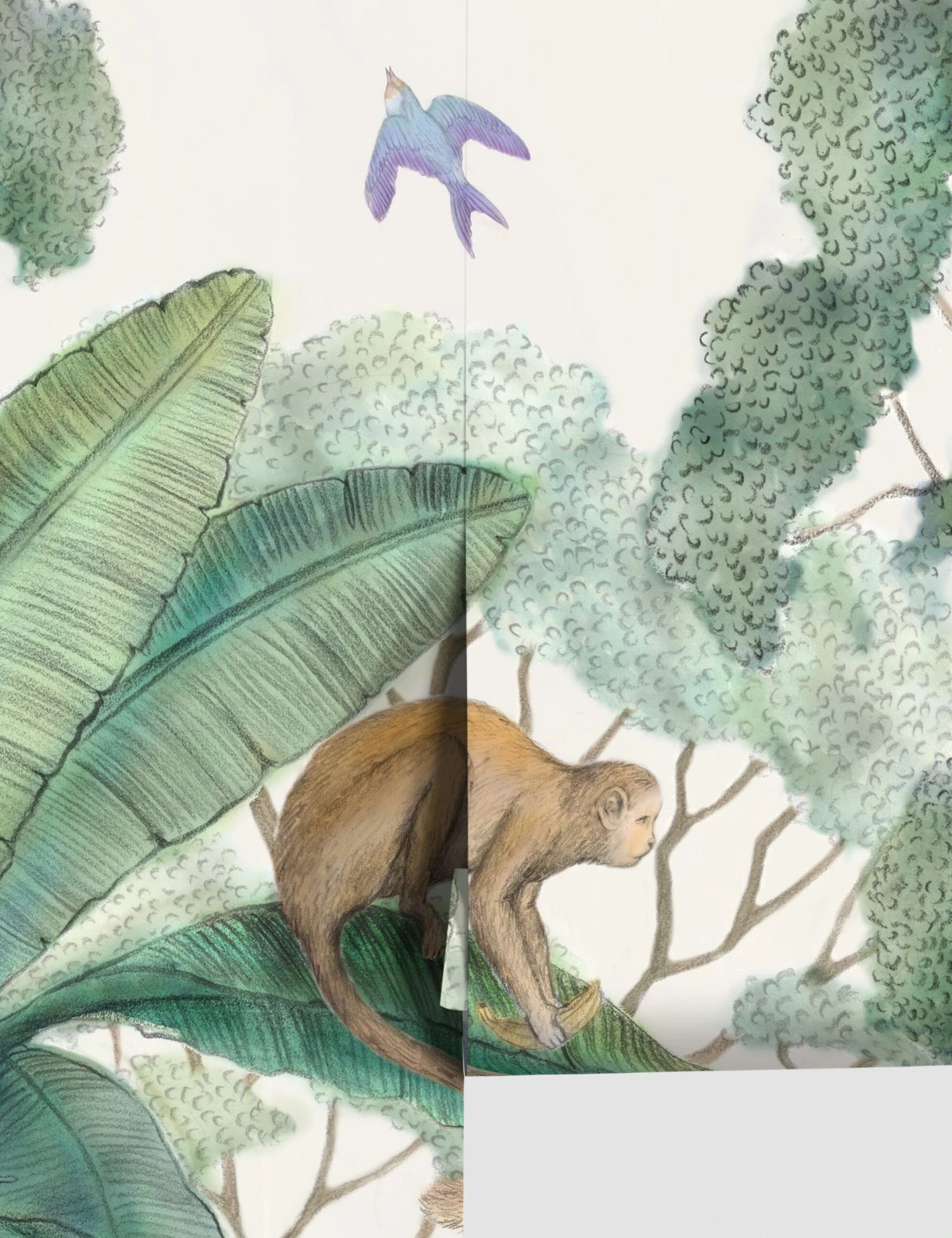 Jungle Wallpaper Mural 4 Jungle Wallpaper Mural - Image 4