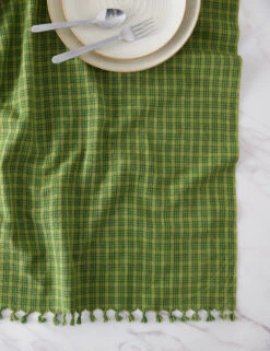 Katherine Plaid Tablecloth By Heather Taylor Home 15 Katherine Plaid Tablecloth By Heather Taylor Home -Home Furnishings Store KatherinePlaid Evergreen 15888