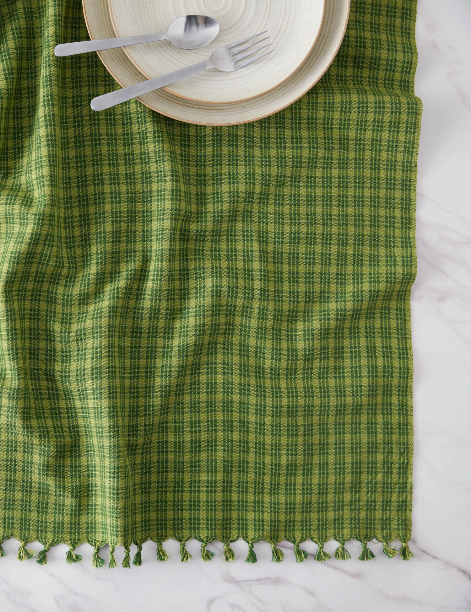 Katherine Plaid Tablecloth By Heather Taylor Home 6 Katherine Plaid Tablecloth By Heather Taylor Home - Image 6