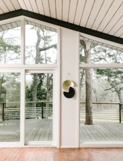 Echo Wall Hanging By Circle & Line 7 Echo Wall Hanging By Circle & Line -Home Furnishings Store LG echo wall black brass 4