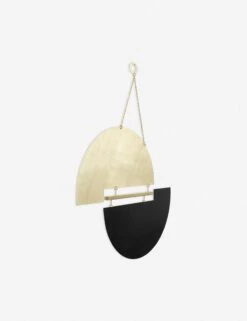 Horizon Wall Hanging By Circle & Line -Home Furnishings Store LG horizon wall black brass 2