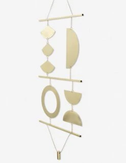 Quadrant Wall Hanging By Circle & Line -Home Furnishings Store LG quadrant wall brass 2