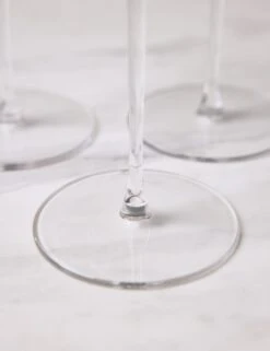 Borough Champagne Tulip Glass (Set Of 4) By LSA International -Home Furnishings Store LSABoroughS 4ChampagneTulipGlass7939