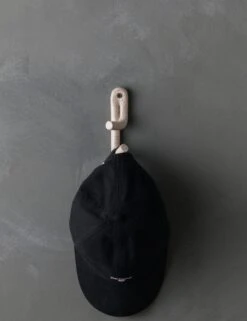 Leggy Crossed Wall Hook By SIN Ceramics -Home Furnishings Store LeggyCrossedWallHook SpeckledWhite A0656420 2 Product